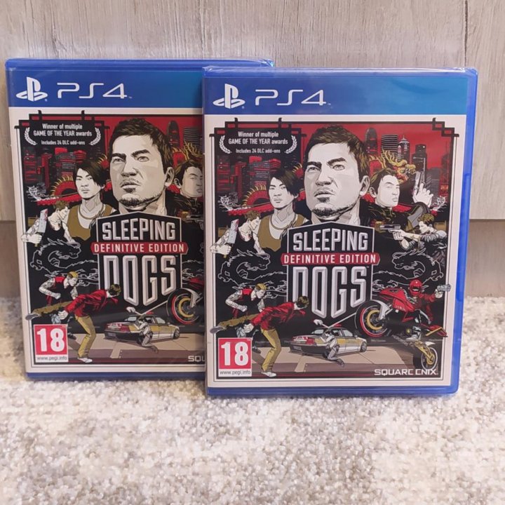 Sleeping Dogs D.E. ps4/PS5 (Новый диск)