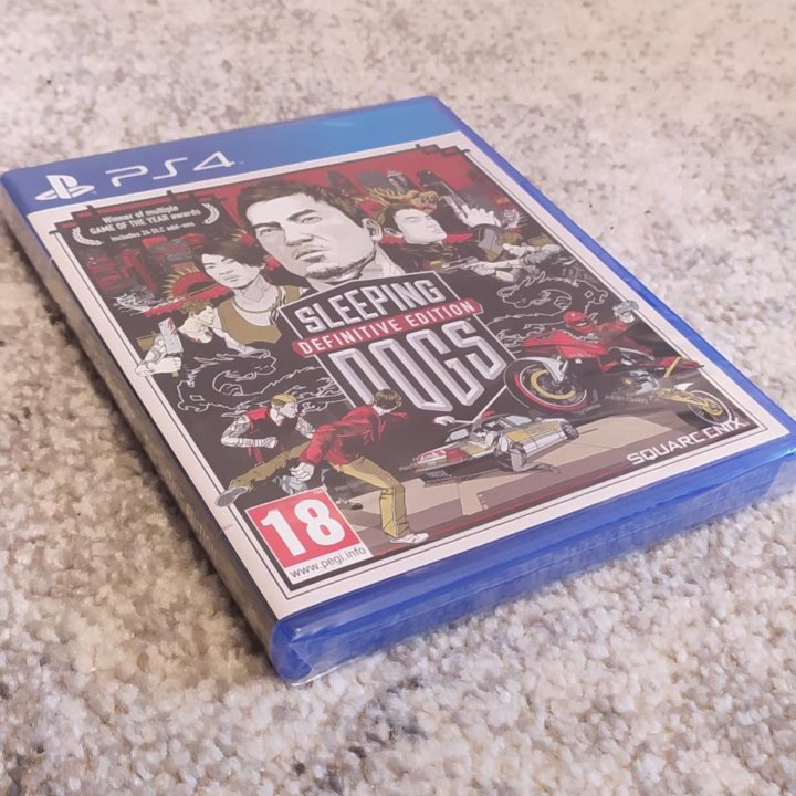 Sleeping Dogs D.E. ps4/PS5 (Новый диск)