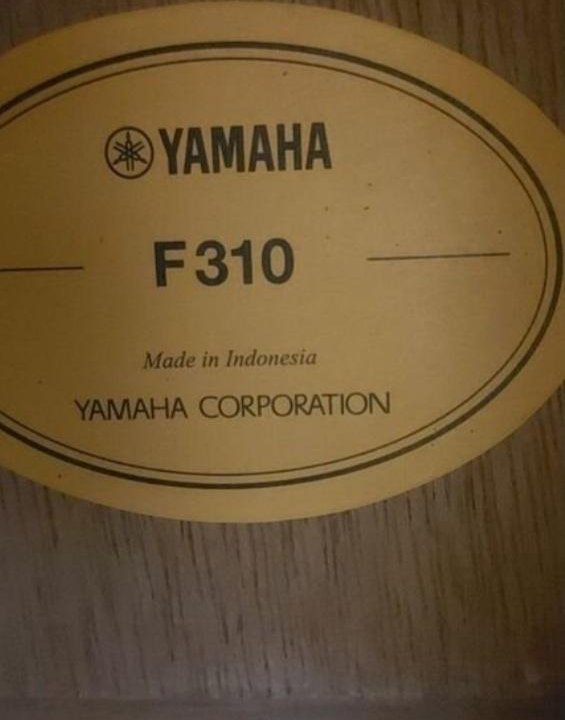 Yamaha f310 б/у