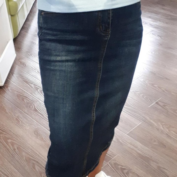 Юбка джинсовая