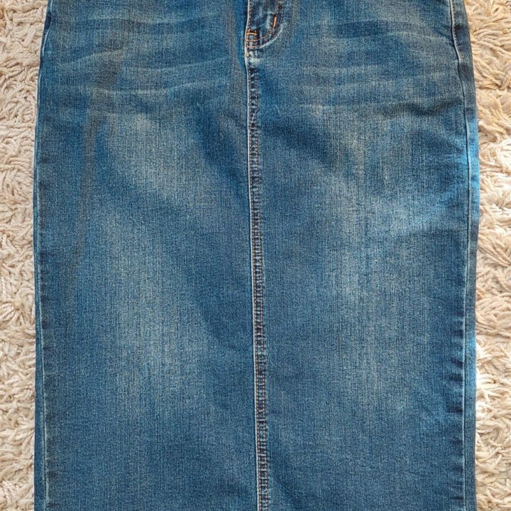 Юбка джинсовая