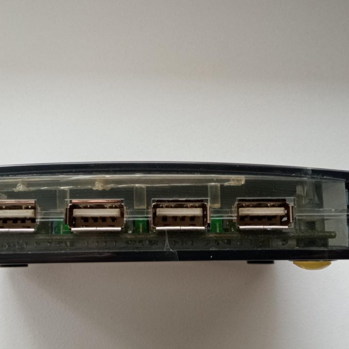 Ednet активный USB Hub 2.0, 4 порта 480Мбит/с