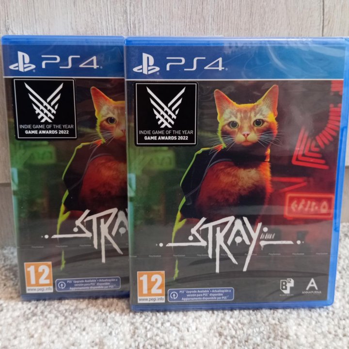 Stray PS4/PS5 (Новый диск)