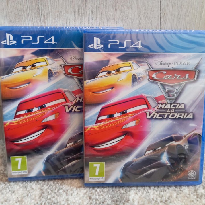 Cars 3/Тачки 3 PS4/PS5(Новый диск)