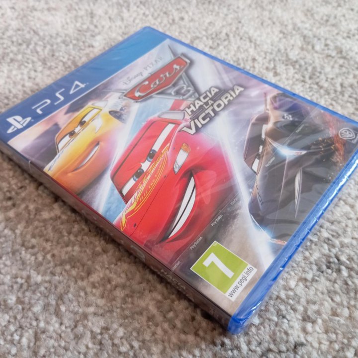 Cars 3/Тачки 3 PS4/PS5(Новый диск)