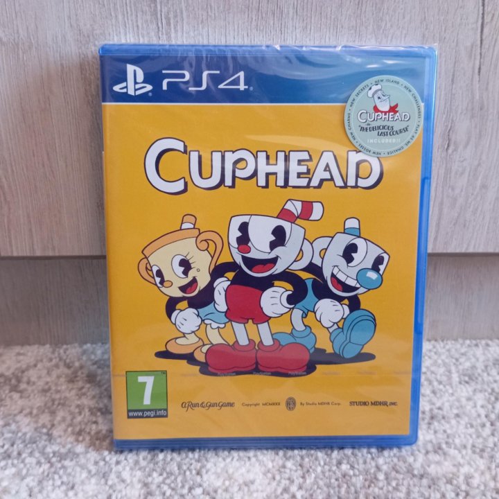 Cuphead PS4/PS5 (Новый диск)