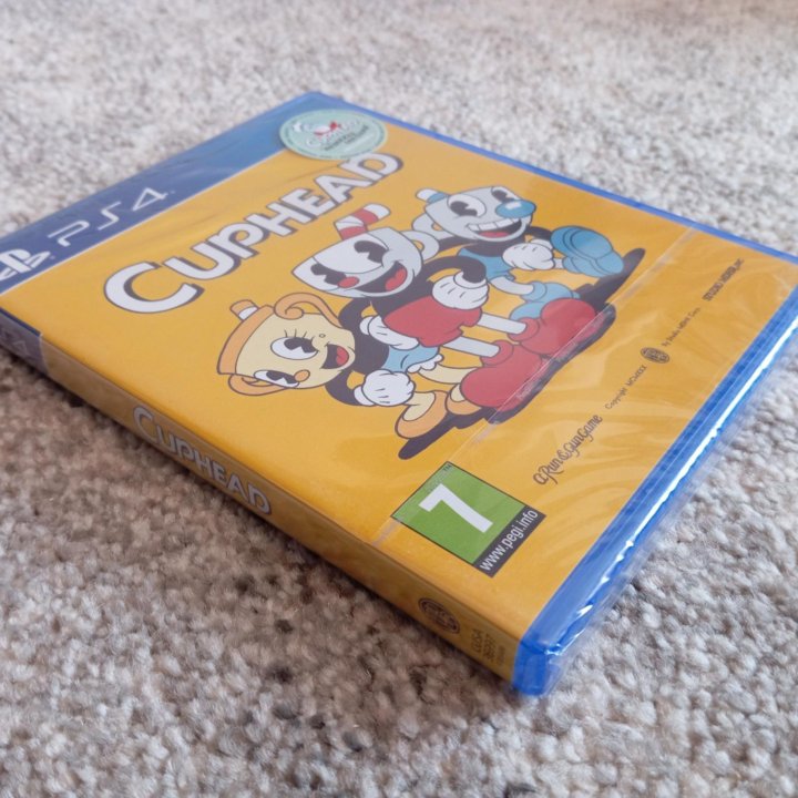 Cuphead PS4/PS5 (Новый диск)