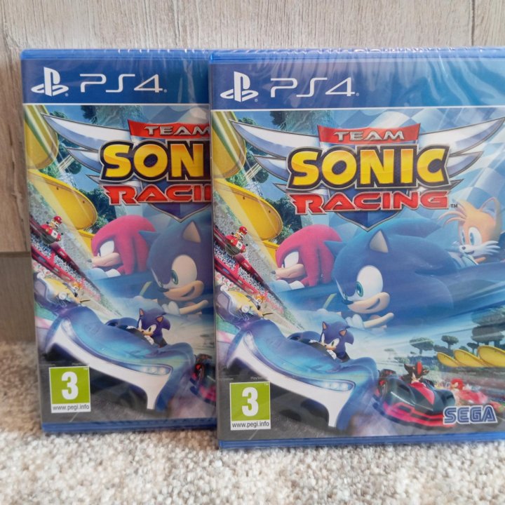 Team Sonic Racing PS4/PS5 (новый диск)