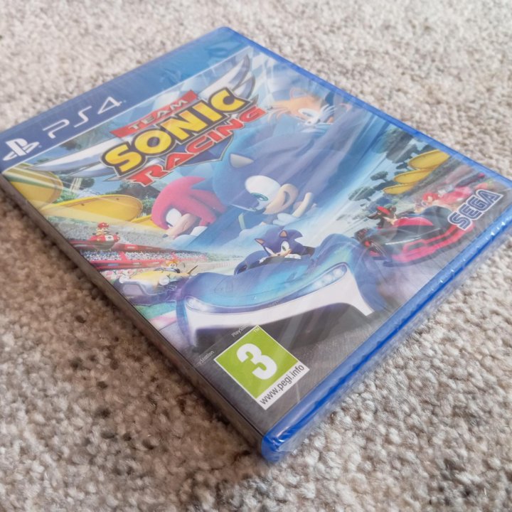 Team Sonic Racing PS4/PS5 (новый диск)