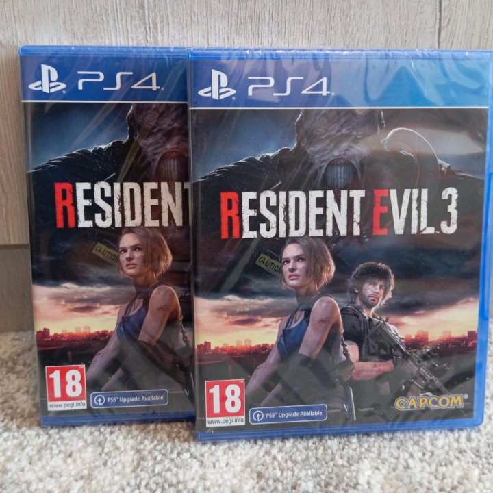 Resident Evil 3 PS4/PS5 (Новый диск)