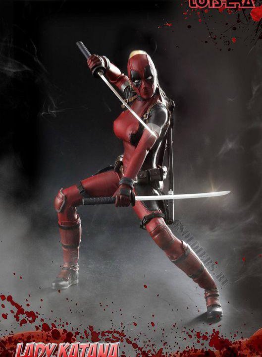 Фигурка Lady Catana Deadpool 1/6