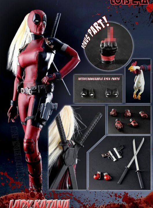 Фигурка Lady Catana Deadpool 1/6