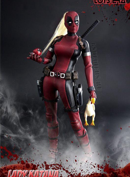 Фигурка Lady Catana Deadpool 1/6