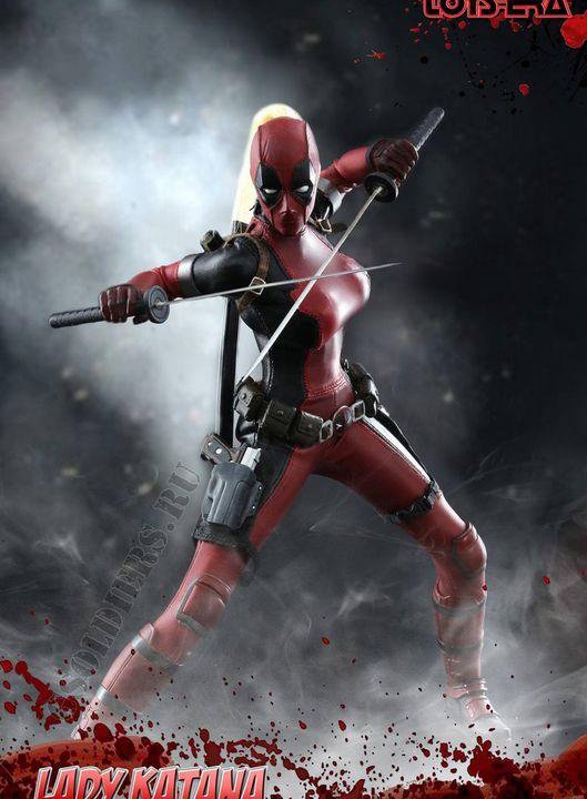 Фигурка Lady Catana Deadpool 1/6