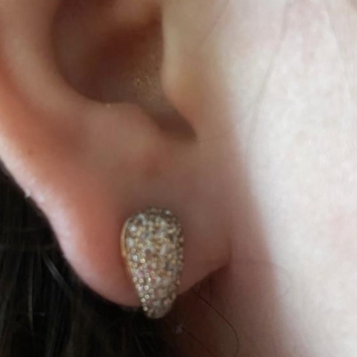 Серьги с бриллиантами