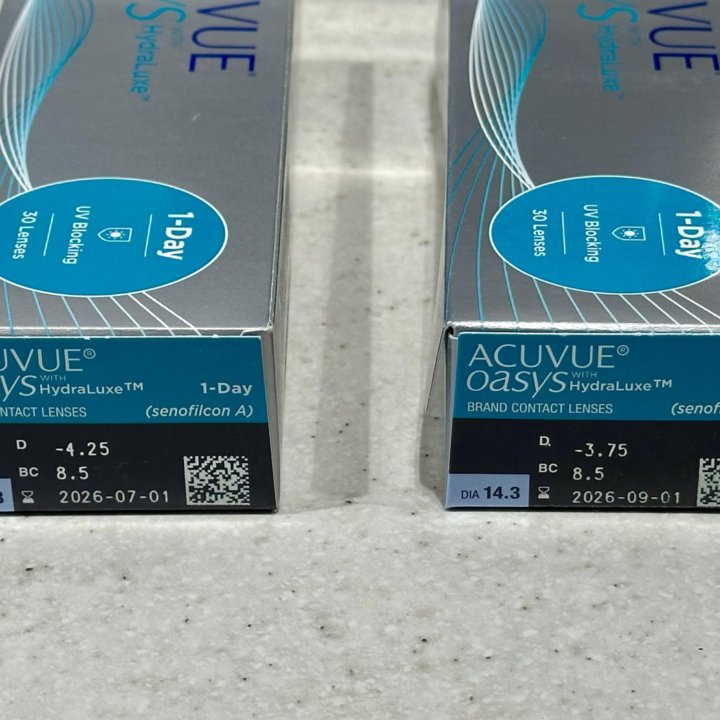 Линзы Acuvue Oasys -4.25 однодневные