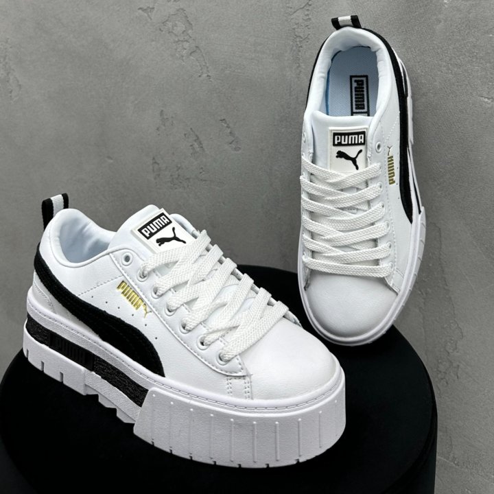 Кеды Puma Mayze White Black