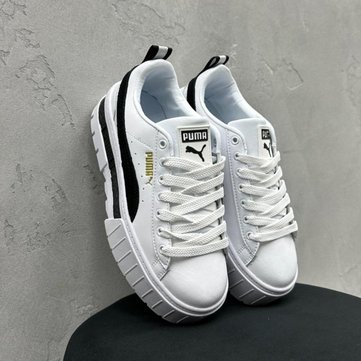 Кеды Puma Mayze White Black