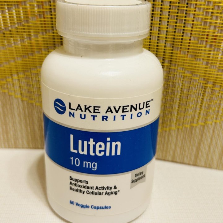 Lake Avenue Lutein 10mg 60 capsules