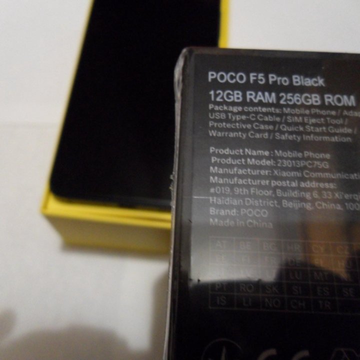 xiaomi poco f5 pro black