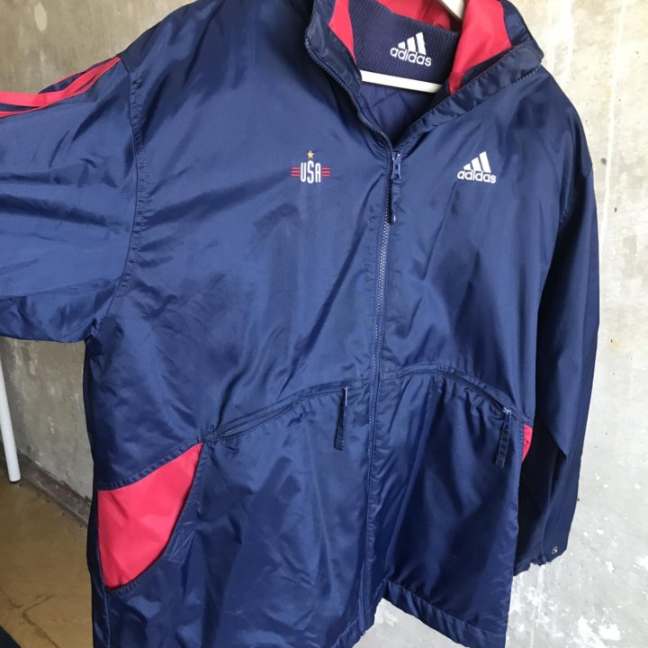 Куртка Adidas с подкладом-жилеткой - USA, XL