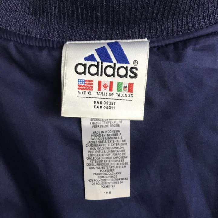 Куртка Adidas с подкладом-жилеткой - USA, XL