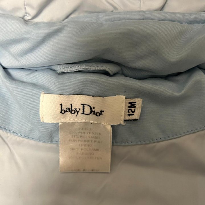 Куртка на девочку Baby Dior оригинал 12мес