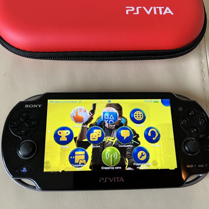 Карманная Sony PS Vita Oled Wi-Fi+3G с играми