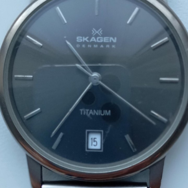 Часы Skagen Denmark. Titanium