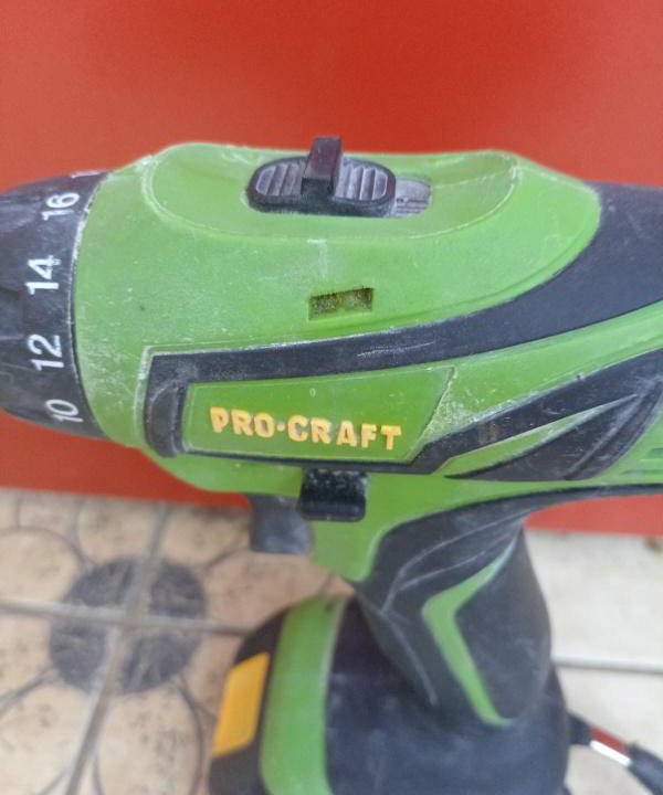 Шуруповерт ProCraft 18v