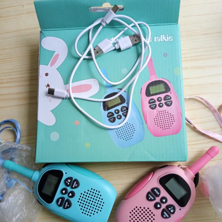 Детские рации Kids walkie talke