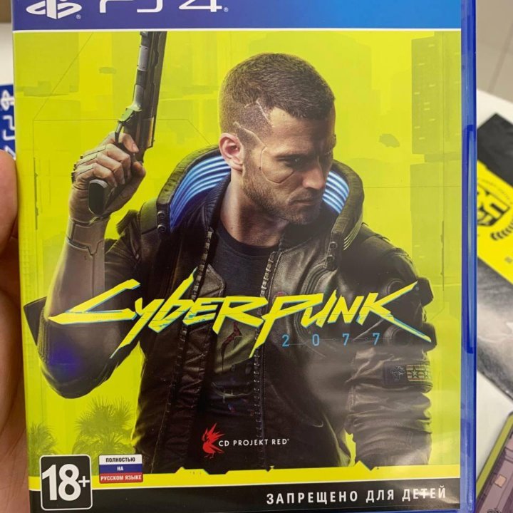 CYBERPUNK 2077 (PS4, БУ, STEELBOOK + COMICBOOK)