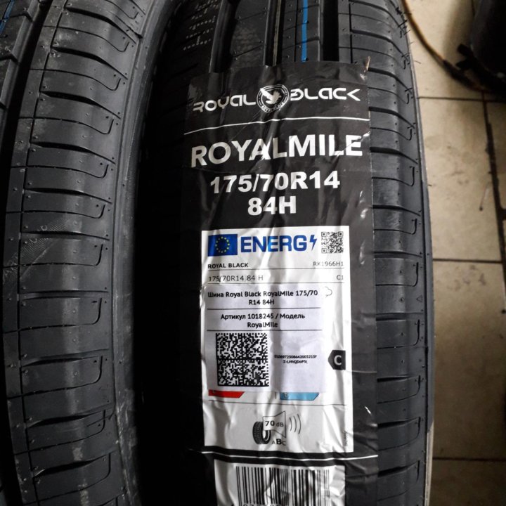 Комплект новых шин Royal Black 175 70 R14