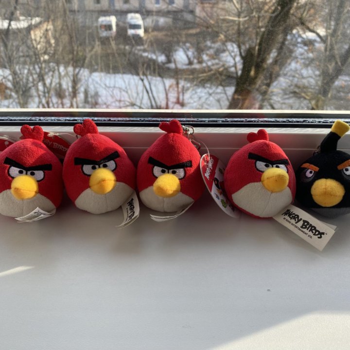 Angry Birds брелки