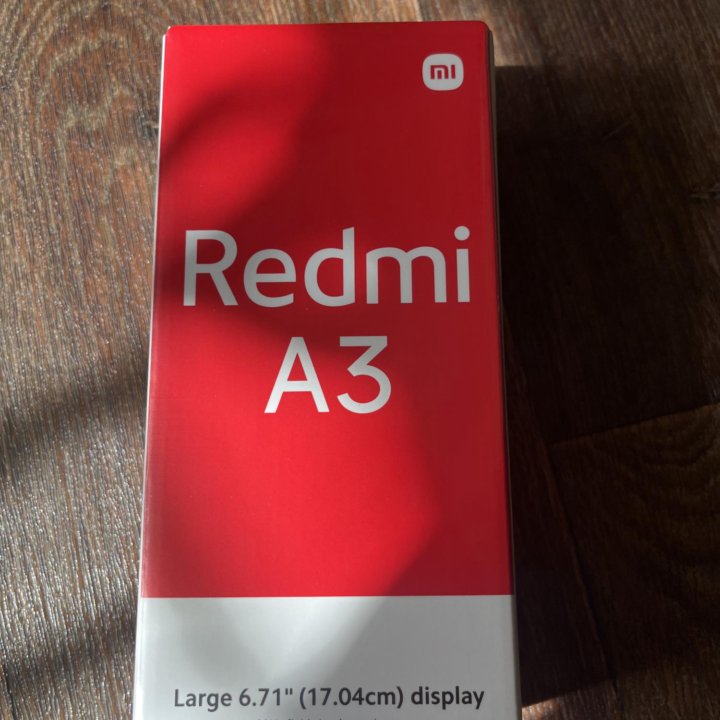 Смартфон Xiaomi Redmi A3 3/64GB Midnight Black