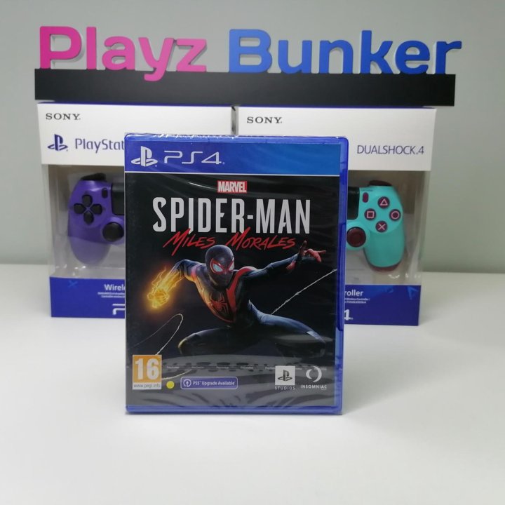 Spider man miles morales Новый PS4