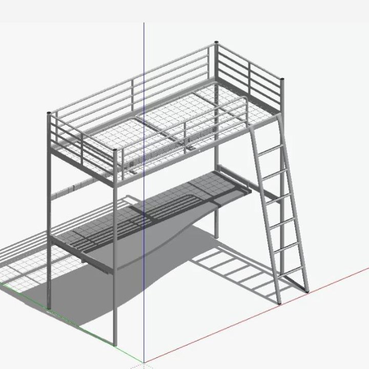 Кровать-чердак IKEA Свэрта