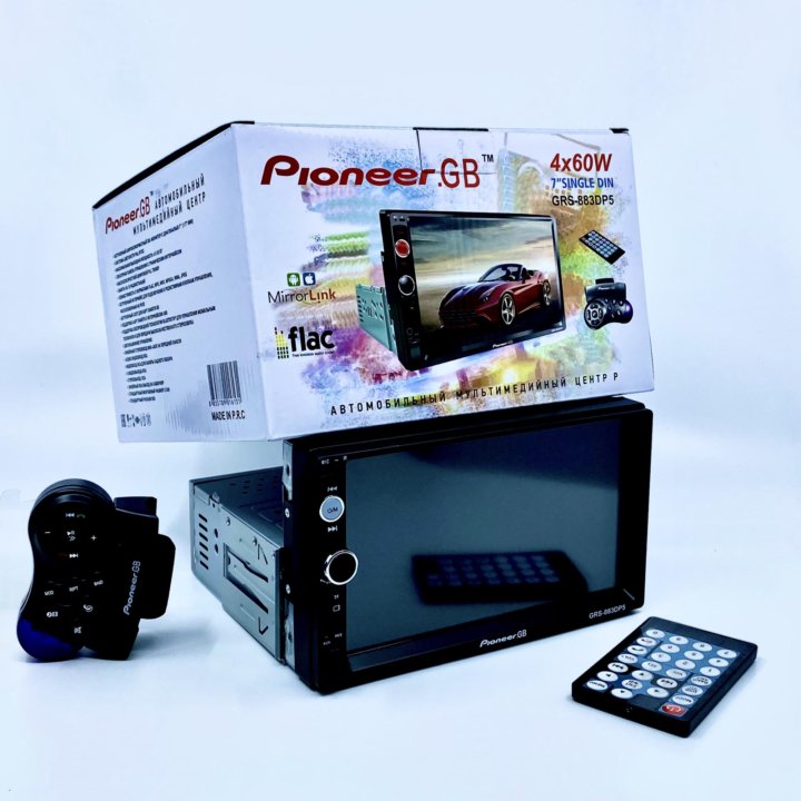 Магнитола pioneer 1din с экраном