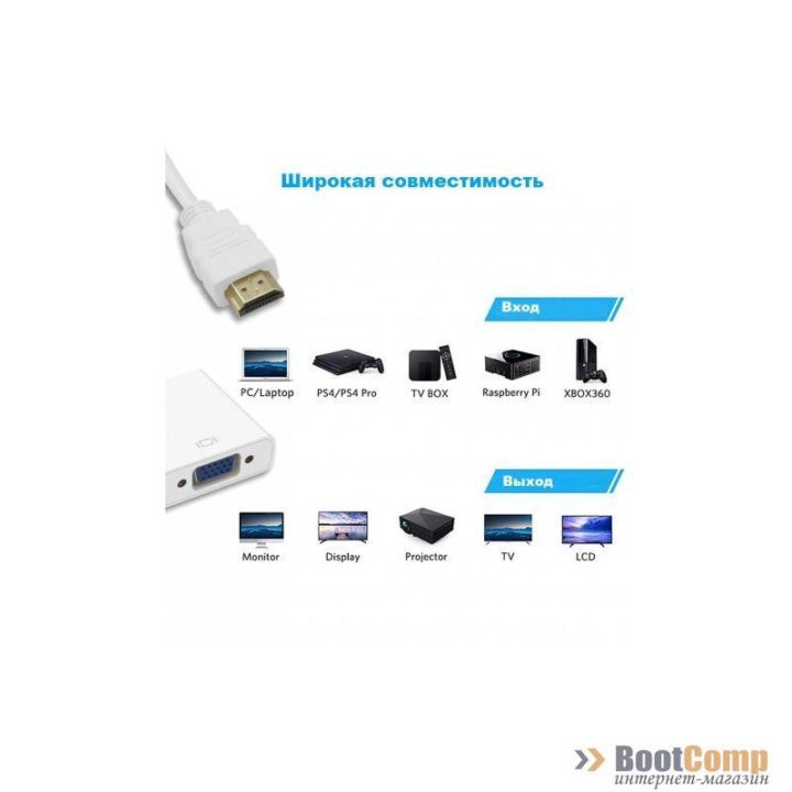 Переходник HDMI - VGA KS-is KS-315