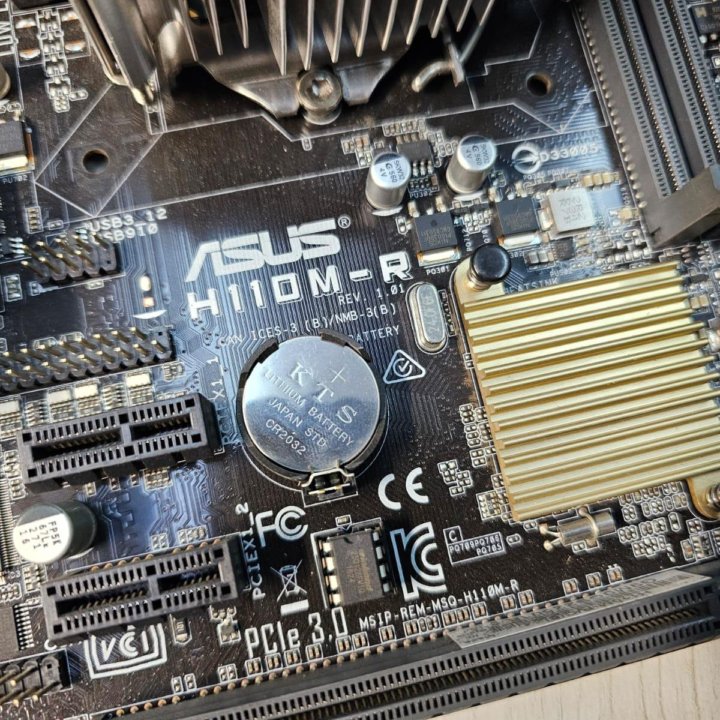 Сборка asus H110M-R/i3-6100