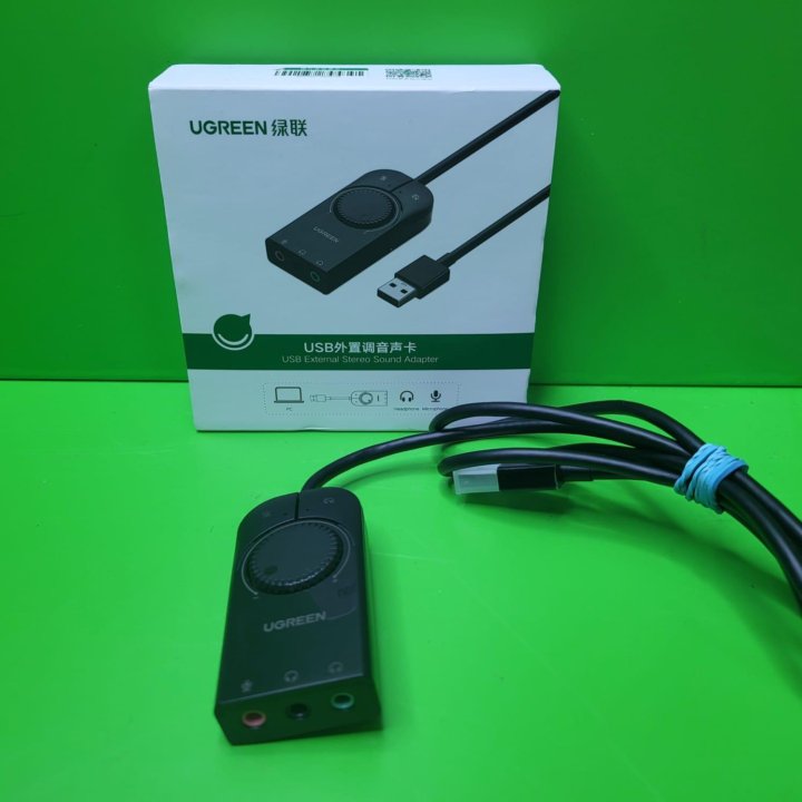 Звуковая USB карта UGreen