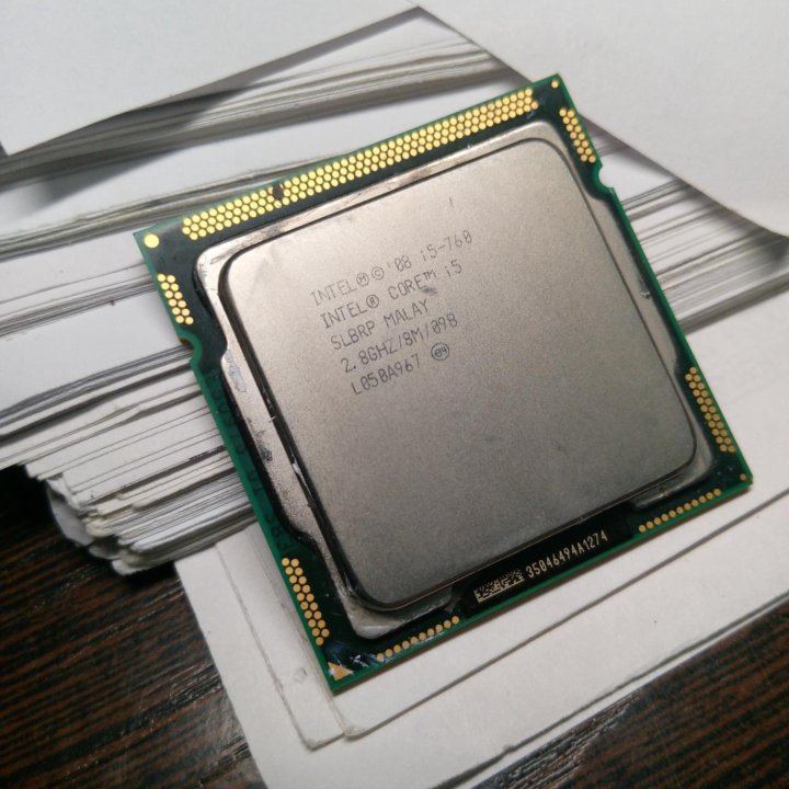 Процессор для пк Intel core i5 760