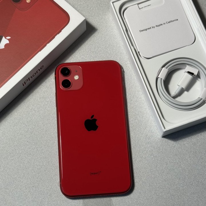 iPhone 11 , 128 gb, Красный