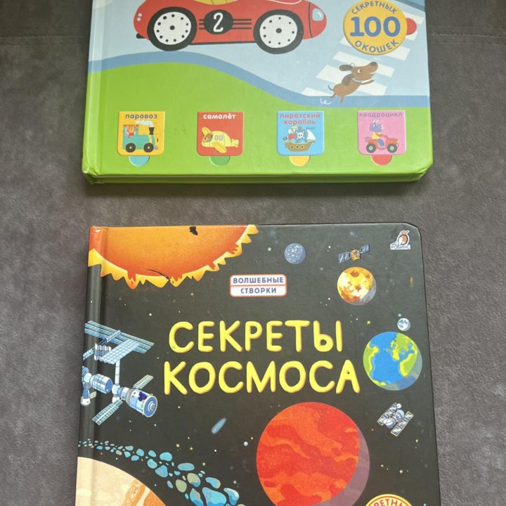 Книжки с волшебными створками Робинс