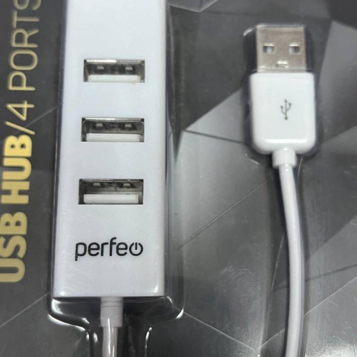 USB Hub 2.0 разветвитель на 4 порта ЮСБ Хаб Новый