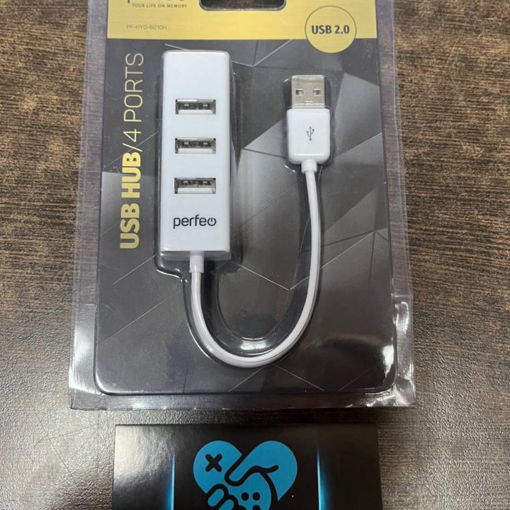 USB Hub 2.0 разветвитель на 4 порта ЮСБ Хаб Новый