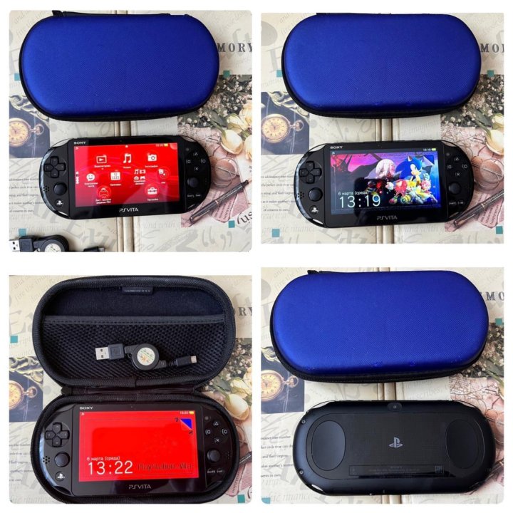 Sony PS Vita Slim, 16Gb, очень много игр