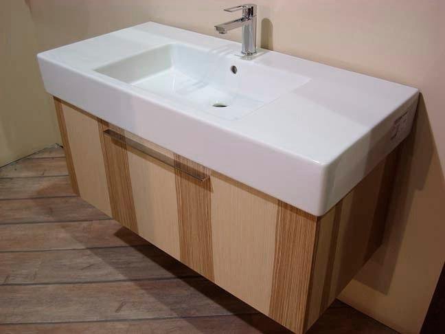 Подвесная тумба с раковиной Duravit