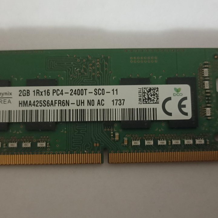 2 гб DDR4 2400 мгц sodimm Hynix оперативная память