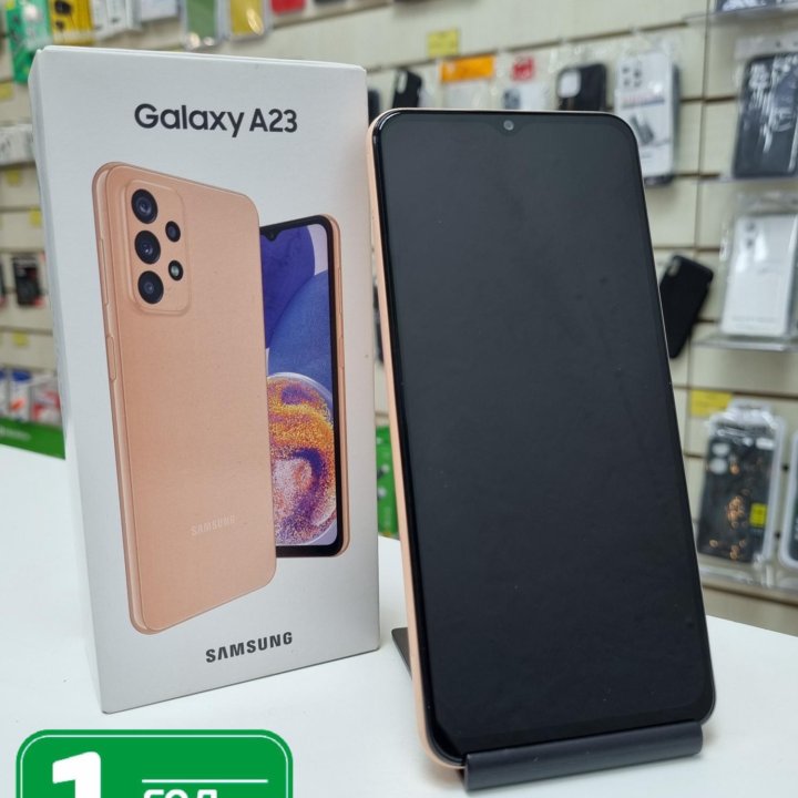 Samsung Galaxy A23 (4/128Гб) НОВЫЙ. Оригинал.